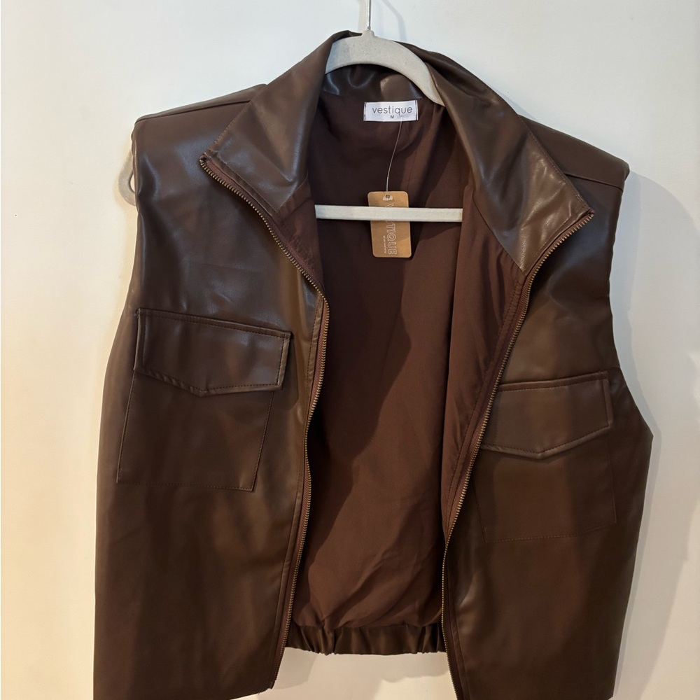 Vestique Chocolate Brown Vest